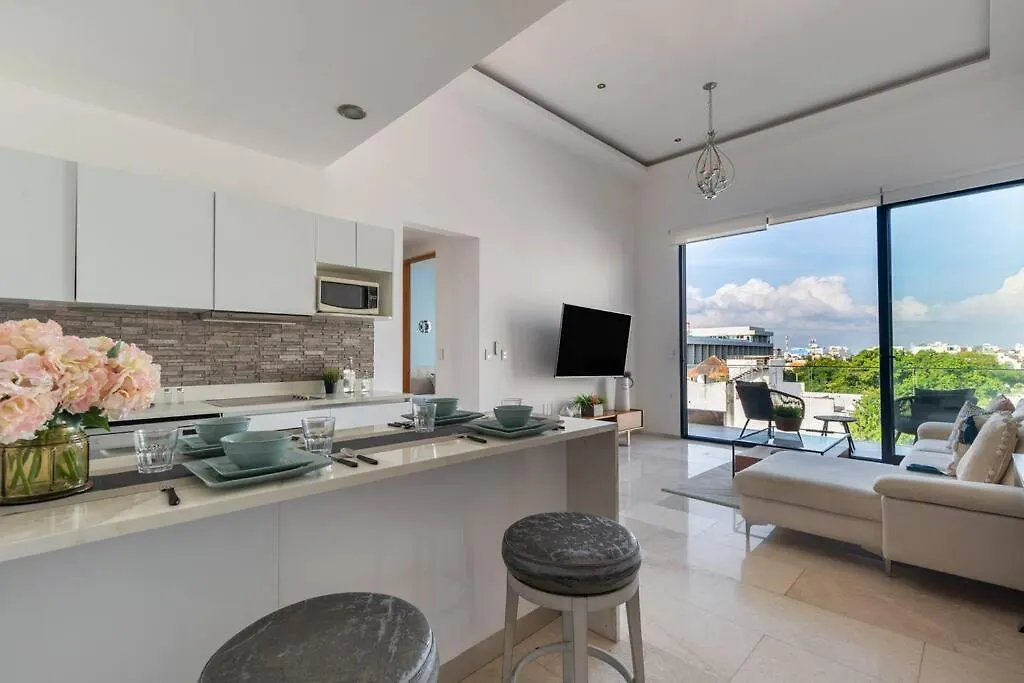 Luxury Penthouse And Private Rooftop Pool On 5Ta Avenida Playa del Carmen Apartment