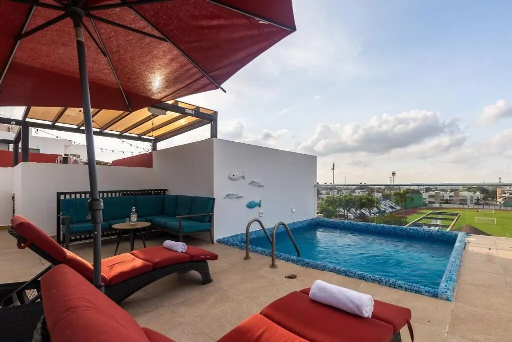 Luxury Penthouse And Private Rooftop Pool On 5Ta Avenida Playa del Carmen Apartment